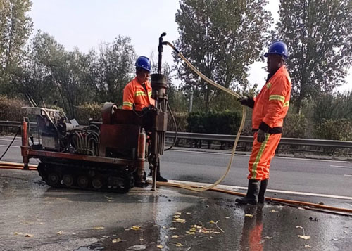 绥化高速公路下沉注浆加固